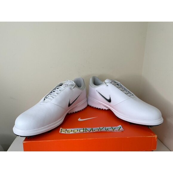 Nike Victory Tour 4 Golf White Black Rory REGULAR WIDTH Mens FZ4155 100 - Picture 2 of 5